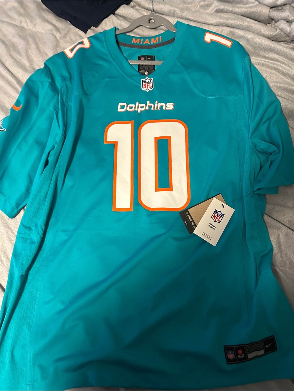 Nike Miami Dolphins Teal #10 Jersey
